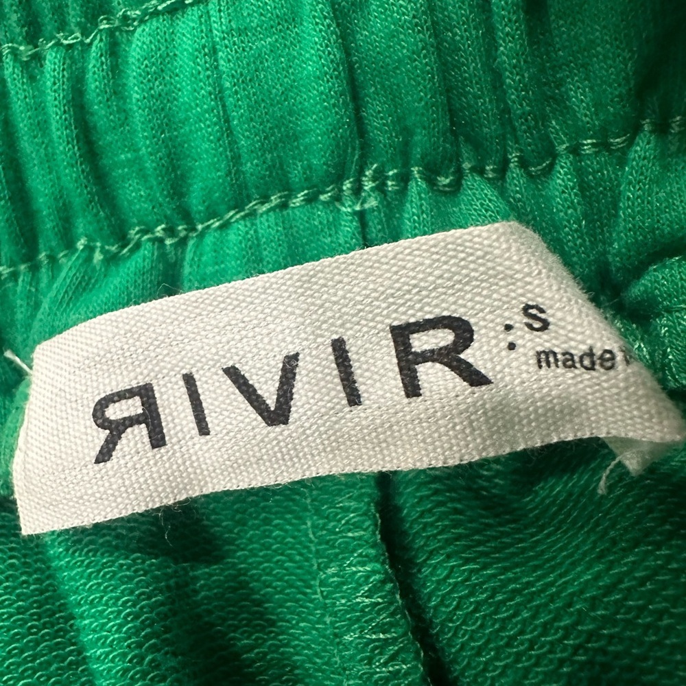 Rivir Green Drawstring Shorts - Picture 2 of 2